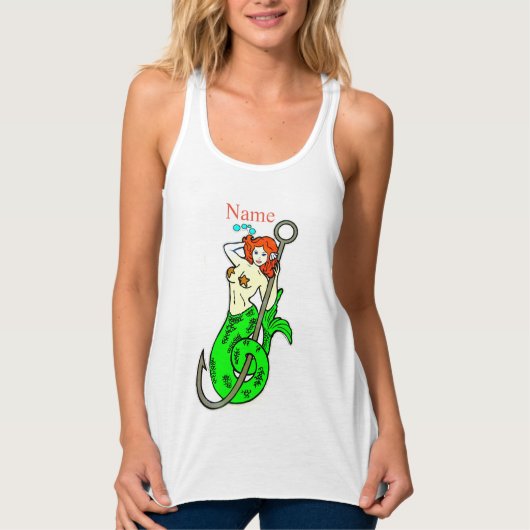 roodkopzeemetstank tanktop (Voorkant)