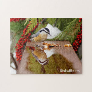 Roodkorrelig Nuthatch Legpuzzel