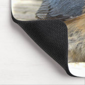 Roodkorrelig Nuthatch Muismat (Hoek)