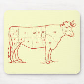 Roodkorven Muismat (Voorkant)