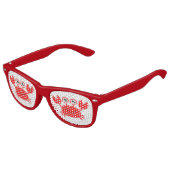 Roodkrabbenbedekking Kinder Zonnebril (Gekanteld)