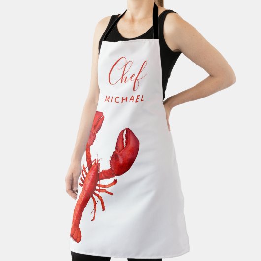 Roodkreeft, kokok schort (Insitu)