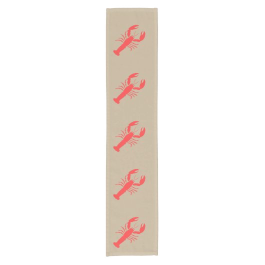 Roodkreeft Korte Tafelloper (Voorkant)