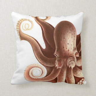 Roodkreeft/octopus Nautical Theme 20" Pillow Kussen