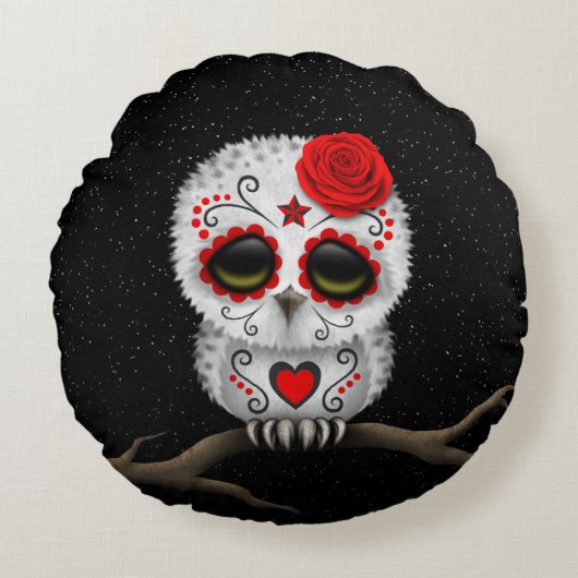 Roodkreukdag van de dode suikerriet rond kussen (Voorkant)