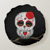 Roodkreukdag van de dode suikerriet rond kussen (Achterkant)