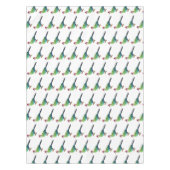 Roodkreukvogel cartoon tafelkleed (Voorkant)