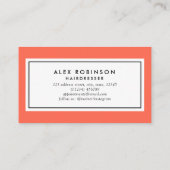 Roodkringschaar logo visitekaartje afsprakenkaartje (Achterkant)