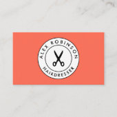 Roodkringschaar logo visitekaartje afsprakenkaartje (Voorkant)