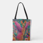 Roodkruinkangoeroe Tote Bag (Achterkant)