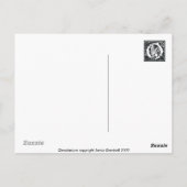 Roodkruisspin Briefkaart (Achterkant)