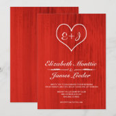 Roodlandhuwelijk Kaart (Voorkant / Achterkant)