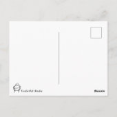 Roodletterdag Grappige Gelukkige Verjaardag Wens C Briefkaart (Achterkant)