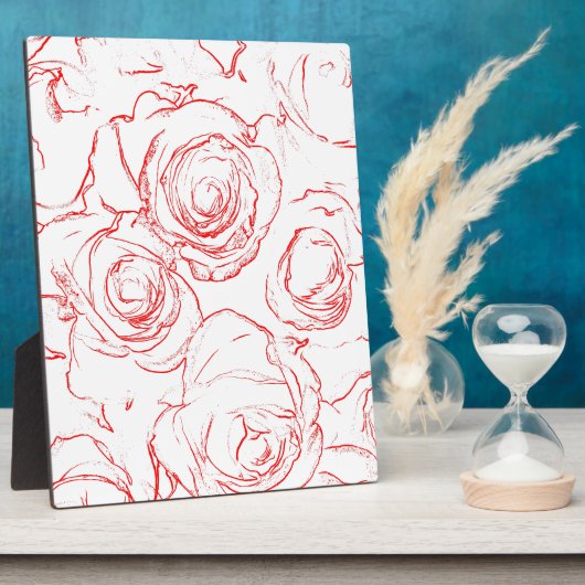 Roodlijnen Fotoplaat (Zijkant)