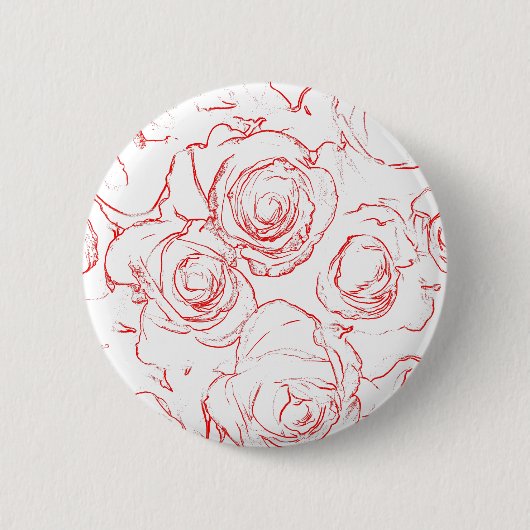 Roodlijnen Ronde Button 5,7 Cm (Voorkant)