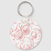 Roodlijnen Sleutelhanger (Voorkant)