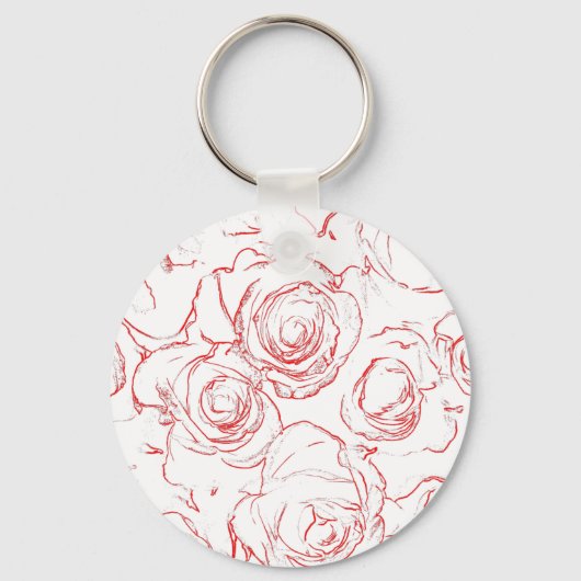 Roodlijnen Sleutelhanger (Voorkant)