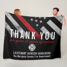 Roodlijnvlag voor brandweercabine Jubileum