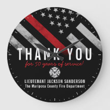 Roodlijnvlag voor Jubileum voor brandweer