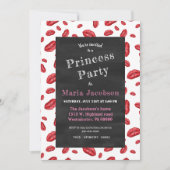 Roodlipstick prints kaart (Voorkant)