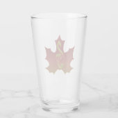 Roodmakreel in Herfst Colour Harmony Glas (Achterkant)