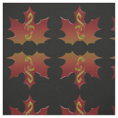Roodmakreel in Herfst Colour Harmony Stof (Swatch)