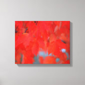 Roodmakreel in het najaar canvas afdruk (Voorkant)