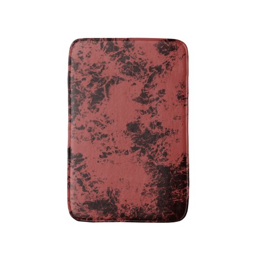 Roodmarmertextuur van terracotta badmat (Voorkant Verticaal)