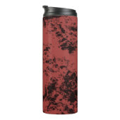 Roodmarmertextuur van terracotta thermosbeker (Geroteerd rechts)