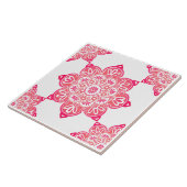 Roodmedailletjes voor tegel tegeltje (Zijkant)