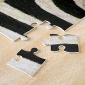 Roodnavelvogel op een Zebra achterkant - Zimbabwe Legpuzzel (Zijkant)