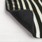 Roodnavelvogel op een Zebra achterkant - Zimbabwe Muismat (Hoek)