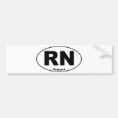 Roodnek Bumpersticker (Voorkant)