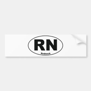 Roodnek Bumpersticker