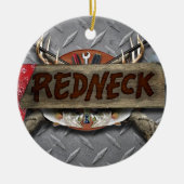 Roodnek Keramisch Ornament (Voorkant)