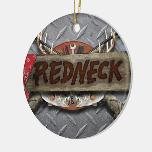 Roodnek Keramisch Ornament (Links)