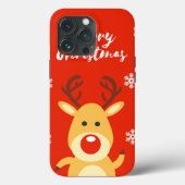 Roodneusdeerb Case-Mate iPhone Case (Achterkant)