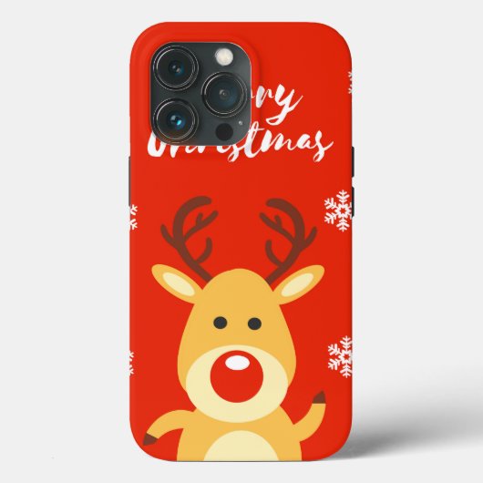 Roodneusdeerb Case-Mate iPhone Case (Achterkant)