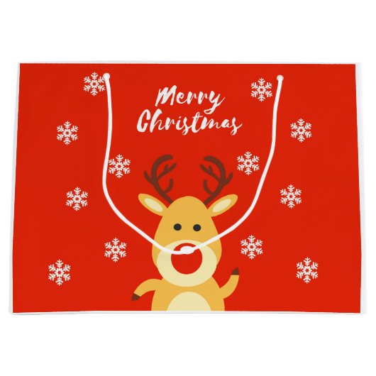 Roodneusdeerb Groot Cadeauzakje (Voorkant)