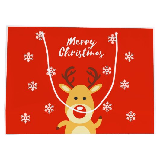 Roodneusdeerb Groot Cadeauzakje (Achterkant)