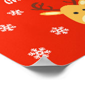 Roodneusdeerb Poster (Hoek)