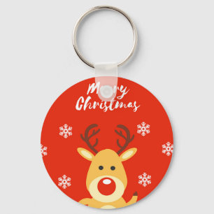 Roodneusdeerb Sleutelhanger