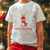 Roodneuzend rendier kind T-shirt