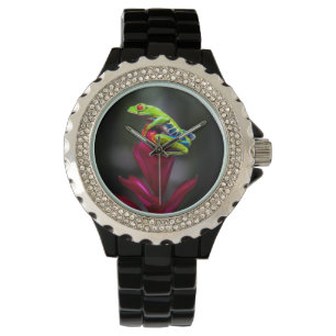 Roodogige Boomkikker Horloge