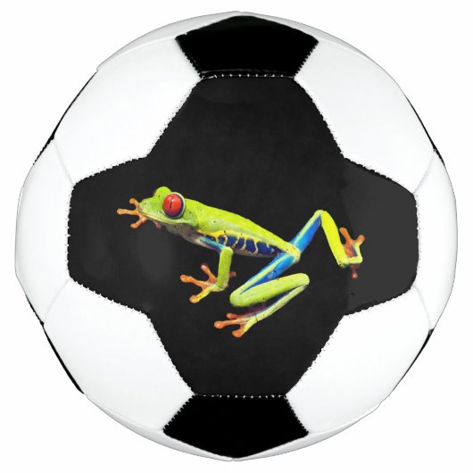 Roodogige geschilderde boomkikker voetbal (Voorkant)