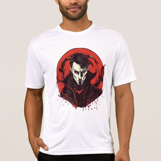 Roodogige Horror T-shirt (Voorkant)