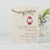 Roodolierijlaarsboomboom Kaart (Staand voorkant)