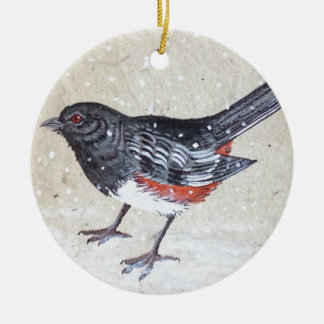 Roodoogtoeviaar Keramisch Ornament
