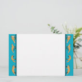 Roodoxes Briefpapier (Staand voorkant)