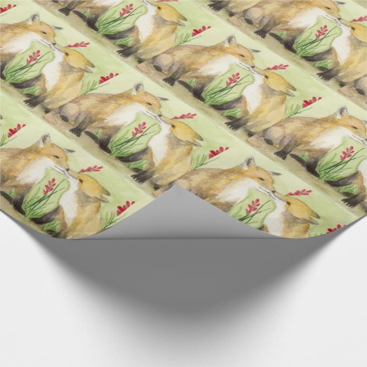 Roodoxes Cadeaupapier (Hoek)